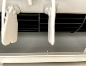 エアコンクリーニング後の吹き出し口