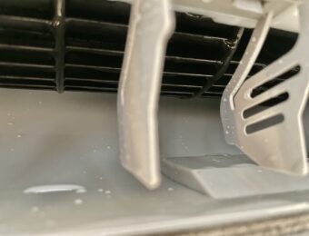 エアコンクリーニング後の吹き出し口