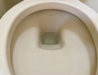 ハウスクリーニング後のトイレ便器