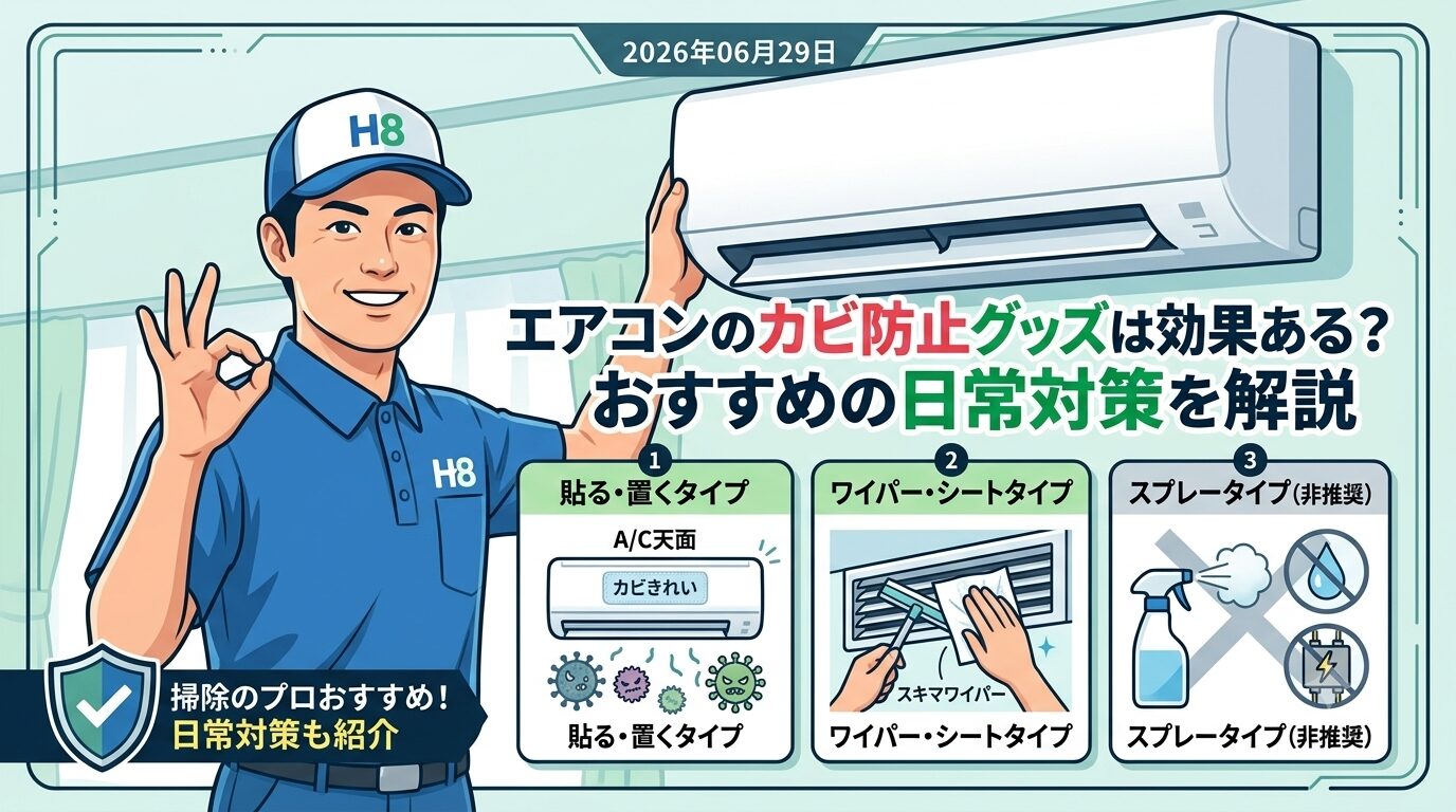 エアコンカビ対策グッズ・対策方法