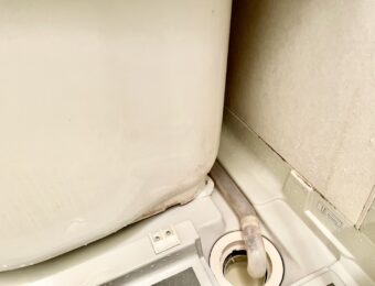 エプロン内部洗浄後の様子