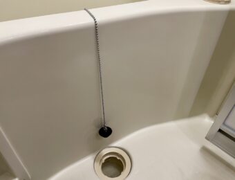 クリーニング後のユニットバス