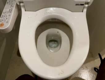 ハウスクリーニング前のトイレ写真