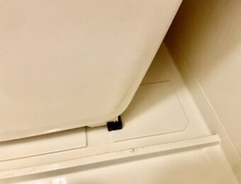 エプロン内部洗浄後の様子