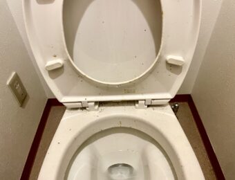 トイレクリーニング前