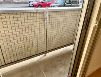 ハウスクリーニング後の窓