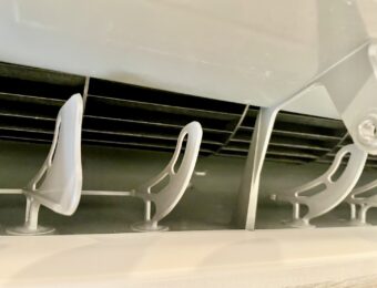 エアコンクリーニング後の吹き出し口