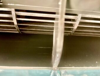 エアコンクリーニング後の吹き出し口