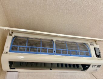 クリーニング後のエアコン