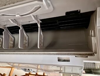 エアコンクリーニング後の吹き出し口