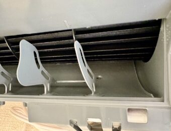 高圧洗浄後のエアコン