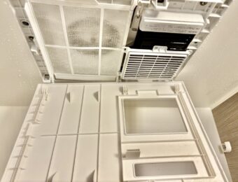 浴室換気扇クリーニング後