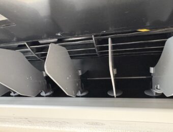 エアコンクリーニング後の送風口