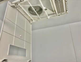 クリーニング後の浴室換気扇