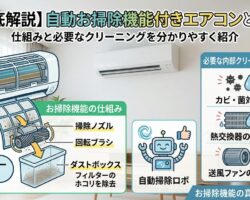お掃除機能付きエアコンとは?の画像