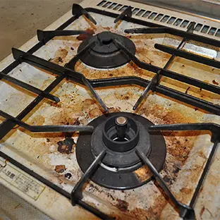 戸塚区のキッチンクリーニング事例施工前