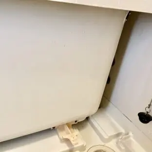 戸塚区の浴室エプロン内部クリーニング事例施工後