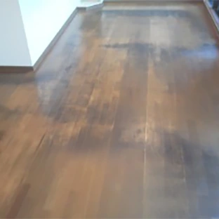 横浜市のフローリングお掃除事例施工前