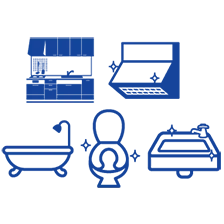 水回り5点セットクリーニング