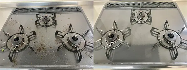 キッチン・換気扇掃除事例1