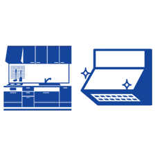 キッチン・換気扇セット